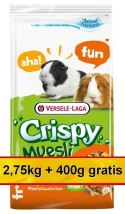 Versele-Laga Crispy Muesli Guinea Pig - pokarm dla świnki morskiej 3,15kg (2,75+0,4kg gratis)